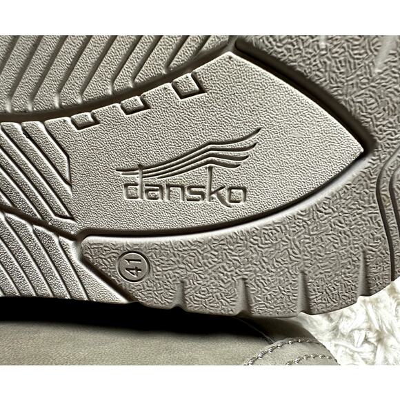 Dansko Women's Taupe Leela Lace Up Sneakers Casual Flat Fashion Sz 41 (10.5/11) - Picture 7 of 8